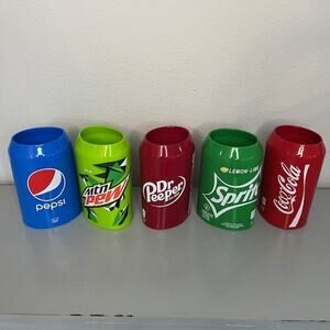 Silicone Beer Can Covers Hide A Beer (5 PACK)- Used Variety Pack Koozie